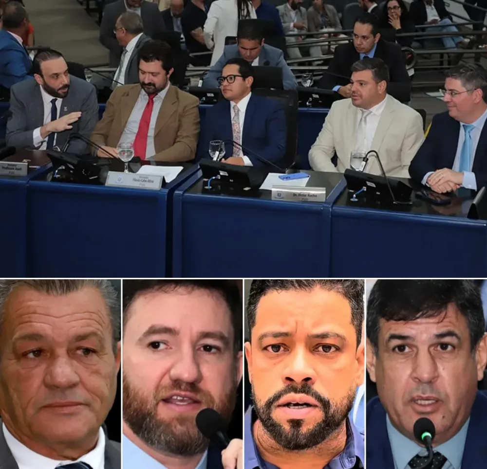 Crise interna: vereadores do PSDB e PP acusam líderes de abandono e cobram espaço político