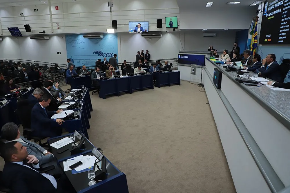 Câmara de Campo Grande vota combate à ludopatia e crédito de R$ 400 mil antes do recesso