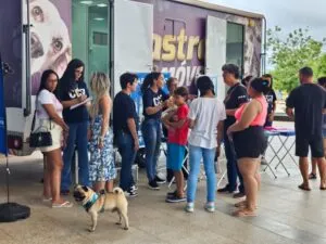 Coophavilla II recebe ação da Prefeitura com vacinação e exames gratuitos para pets