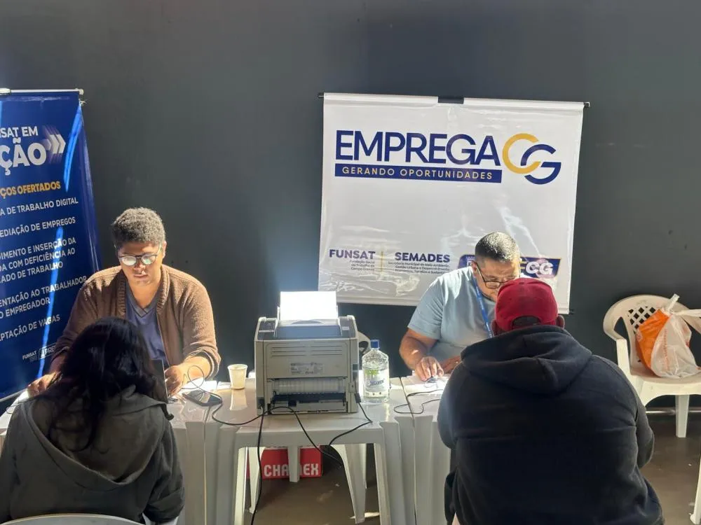Contratação relâmpago: Funsat oferece 100 vagas com entrevistas imediatas no Jardim América