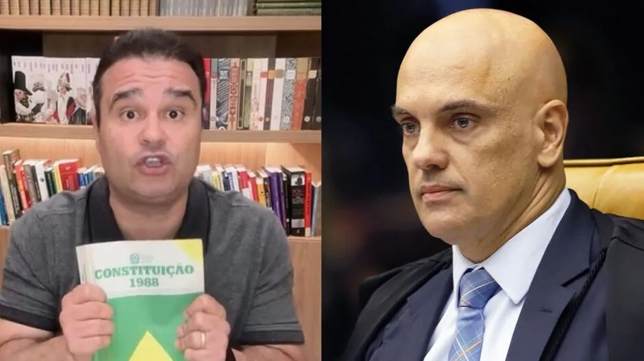 Fábio Trad se emociona ao defender Alexandre de Moraes após sanção dos EUA