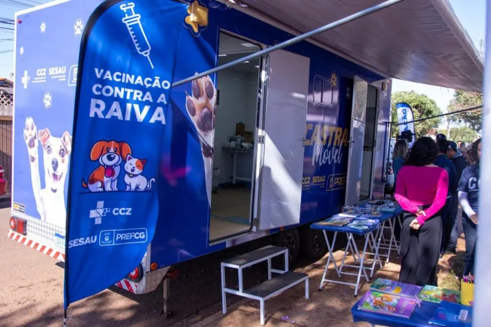 Coophasul recebe mutirão do CCZ com exames, vacinas e serviços gratuitos para cães e gatos