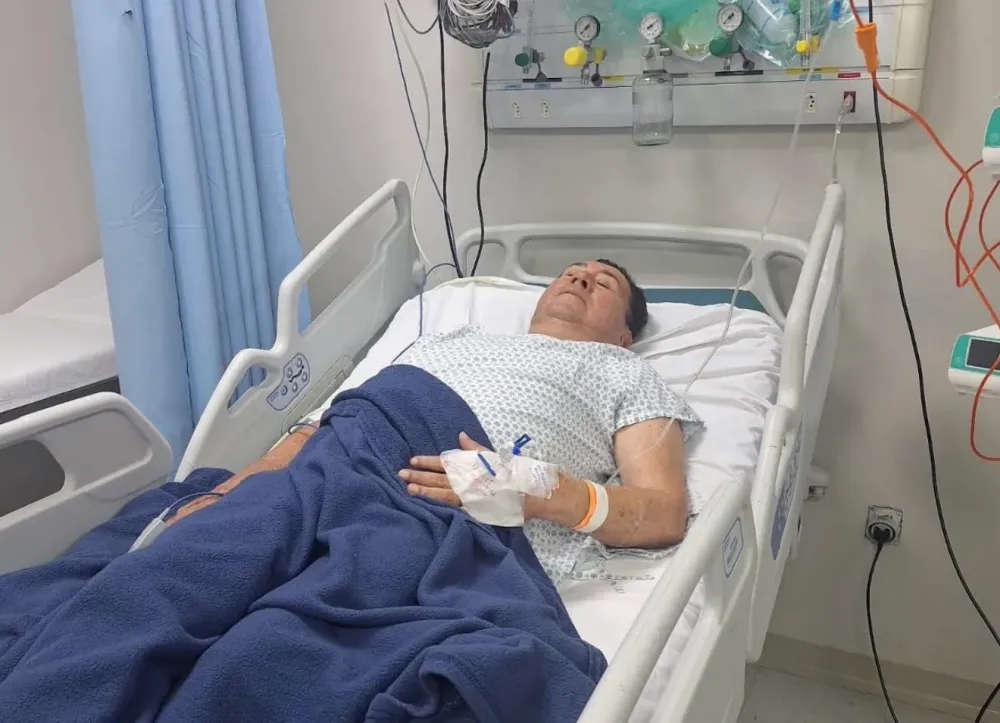Valdir Gomes é internado em Campo Grande com suspeita de infarto