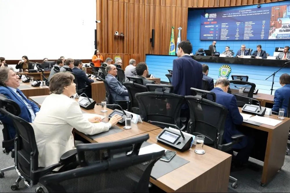Assembleia Legislativa vota quatro projetos nesta quarta-feira em Mato Grosso do Sul