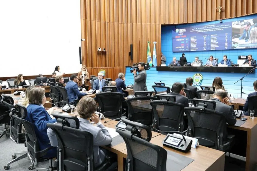 Assembleia Legislativa de MS vota cinco projetos nesta quinta-feira