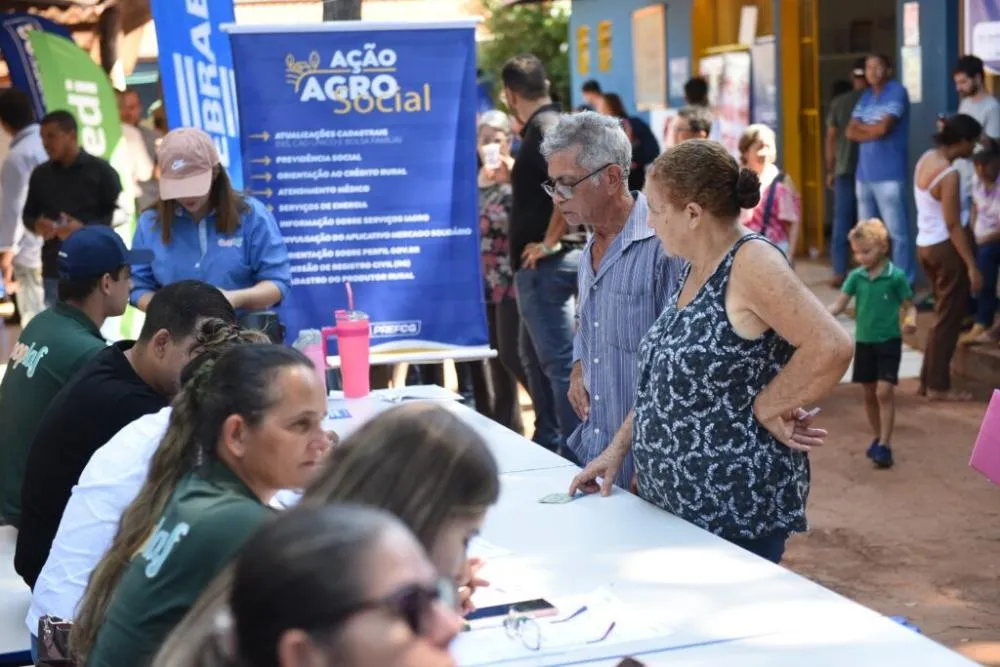 Rochedinho recebe sexta edição da Ação Agro Social com serviços e incentivos ao agronegócio