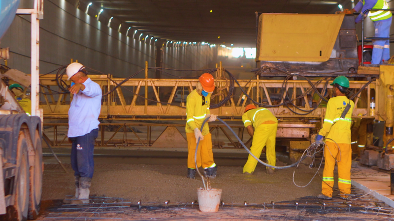 Pista do Túnel de Taguatinga é mais resistente e durável