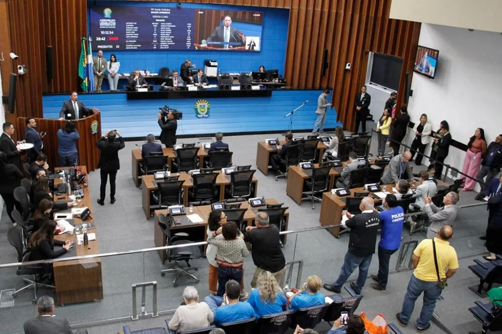 Assembleia Legislativa vota aumento de limite de empréstimos da MSGÁS para R$ 350 milhões