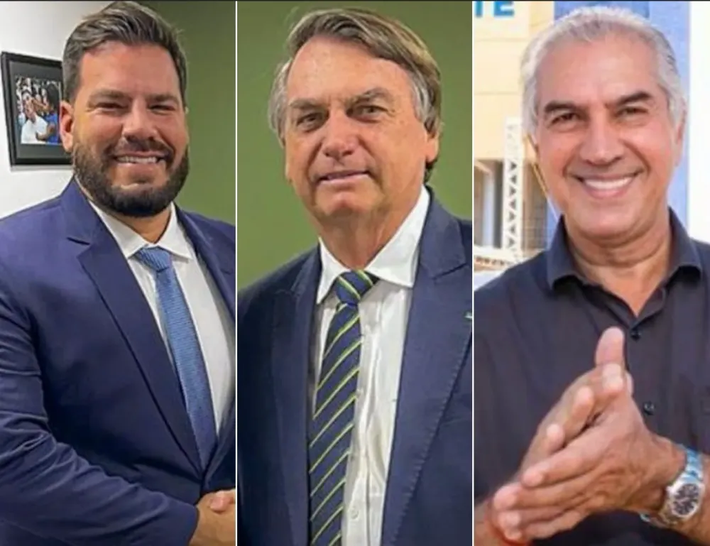 Reinaldo Azambuja assume comando do PL e aproximação com Capitão Contar agita corrida ao Senado em MS