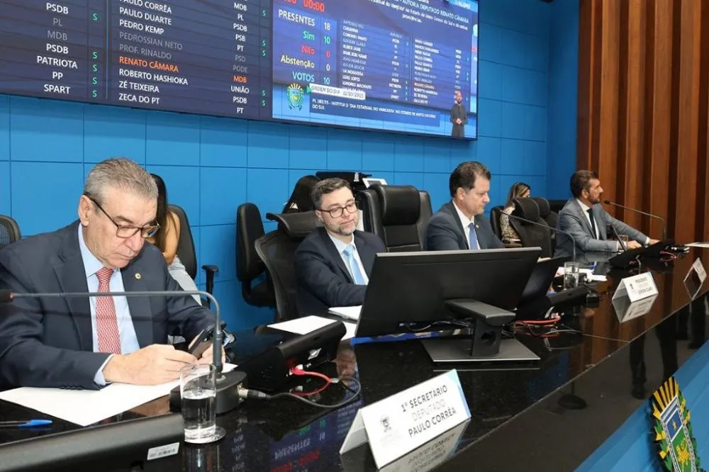 ALEMS abre semana com votação de seis propostas que mexem na vida do cidadão