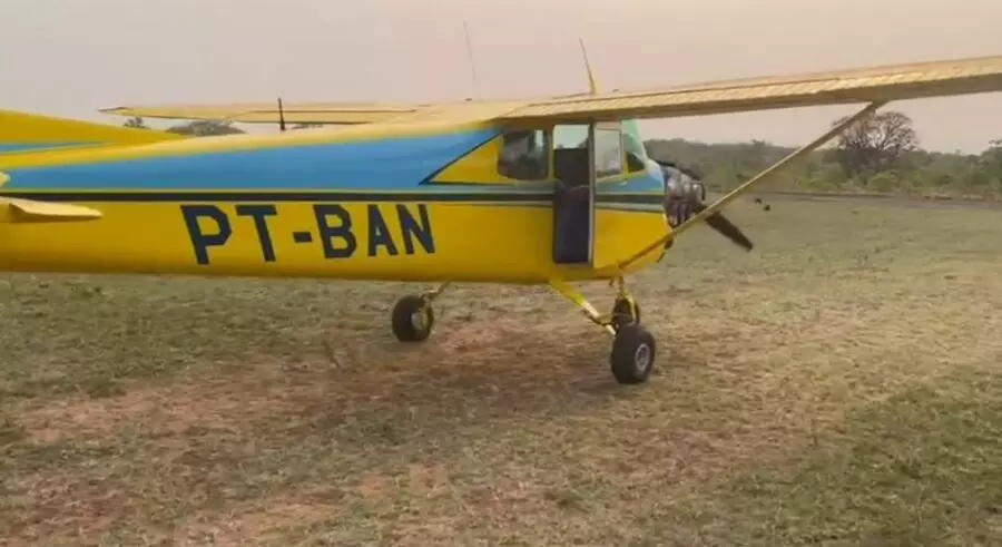 Avião da década de 50 que explodiu no Pantanal não tinha autorização para voar à noite