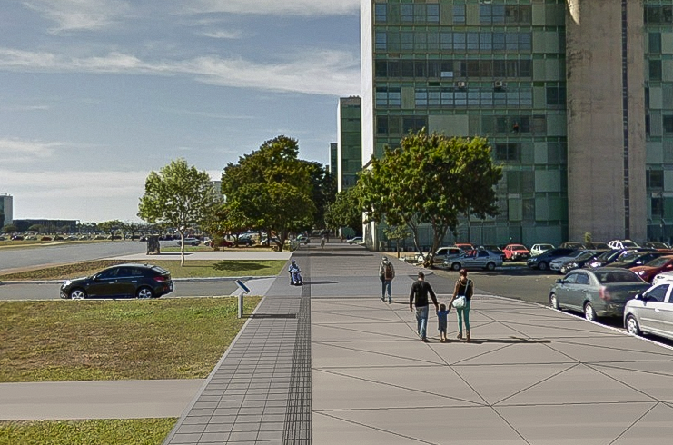 R$ 7 milhões para calçadas com rotas acessíveis na Esplanada