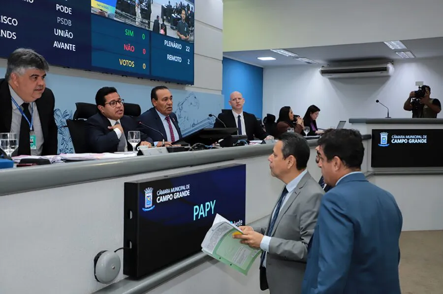 Saúde, esporte e habitação dominam pauta da Câmara de Campo Grande nesta quinta-feira