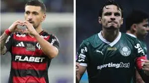 Flamengo e Palmeiras duelam por vaga histórica na final da Libertadores