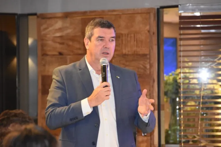 Riedel cumpre agenda em Campo Grande após reunião sobre segurança no Rio e defende união contra o crime