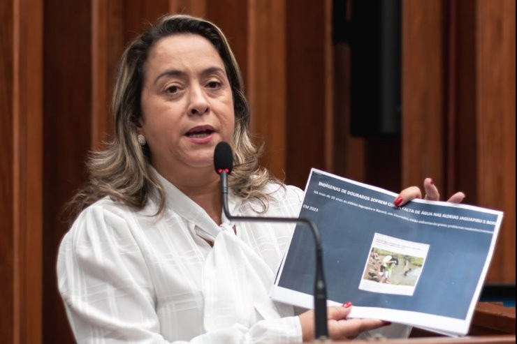 Deputada propõe comissão na AL para debater falta de água nas aldeias