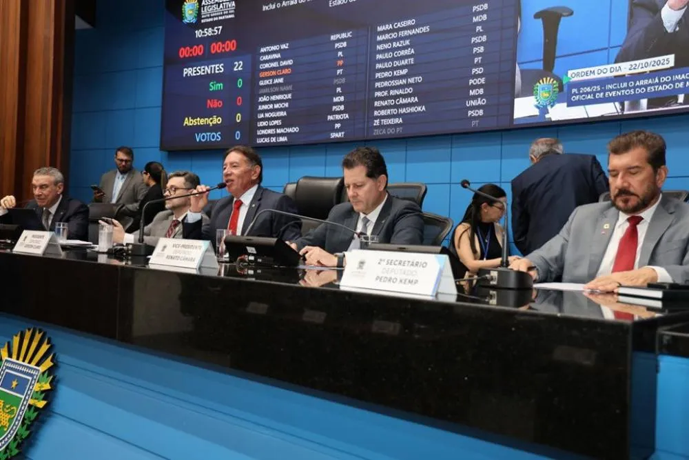 Assembleia Legislativa inicia votação da LOA 2026 com previsão de R$ 27,19 bilhões em receitas