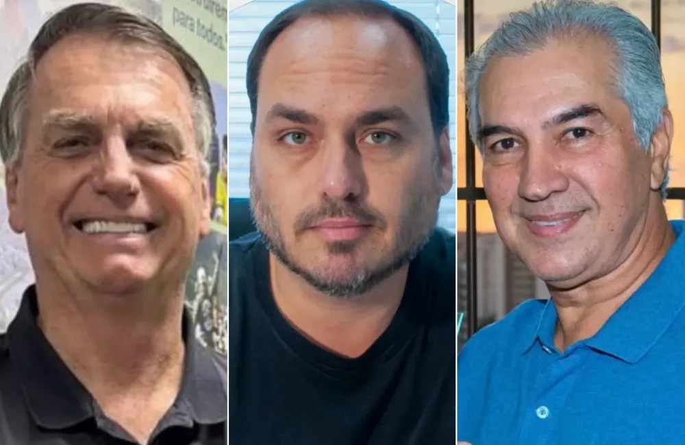 Reinaldo Azambuja corta boato sobre Carlos Bolsonaro disputar o Senado por MS