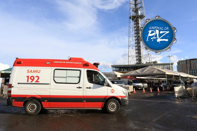Unidades de saúde prestaram 45 atendimentos na terceira noite de Carnaval