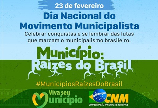 Dia Nacional do Movimento Municipalista Brasileiro é comemorado nesta quinta