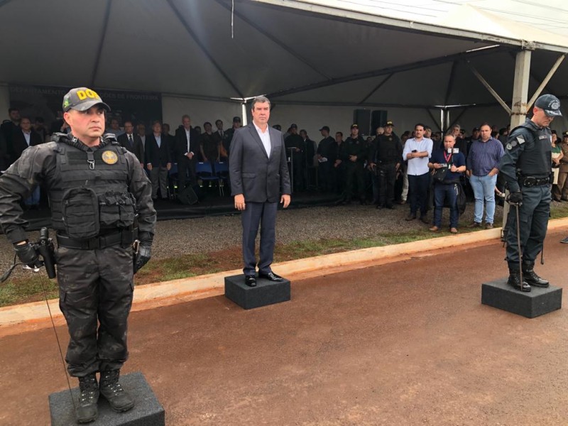 Eduardo Riedel participa da troca de Direção do DOF e dos Comandos do CPA-1 e 3º BPM