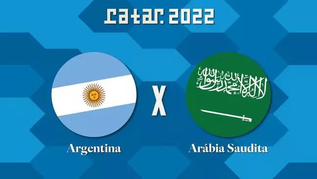 Argentina x Arábia Saudita jogam agora pela manhã no estádio Lusai