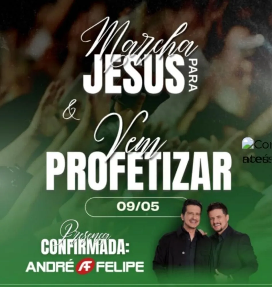Marcha para Jesus retorna após 12 anos e movimenta Chapadão do Sul com grande clamor de unidade cristã