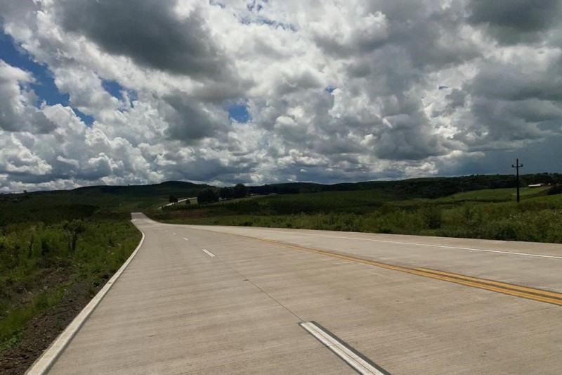Obra emblemática do Sudoeste, restauração da PRC-280 em concreto recebe últimos ajustes
