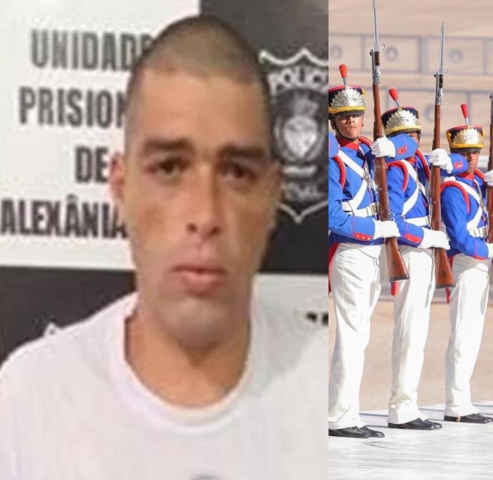 Soldado da Guarda Presidencial é preso em flagrante ao tentar assaltar loja