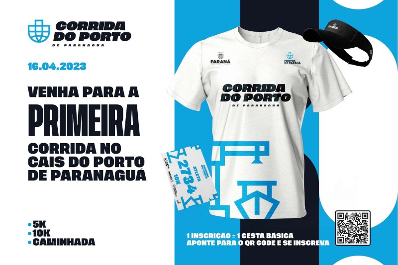 Primeira Corrida do Porto de Paranaguá já está com as inscrições abertas