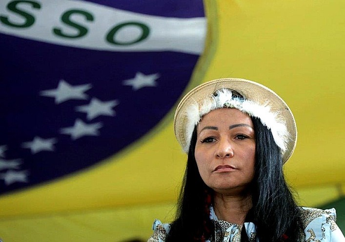 Silvia Waiãpi sofre exclusão em Frente Parlamentar Indígena