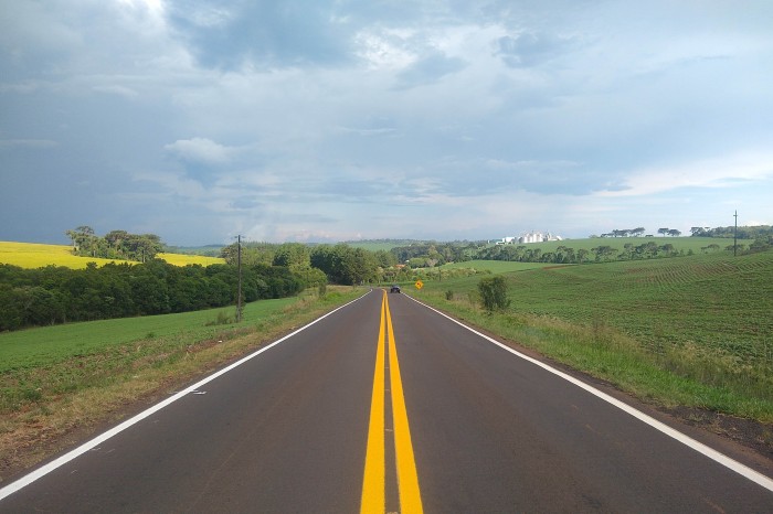 Governo reforça sinalização de rodovia entre Pato Branco e Itapejara d’Oeste