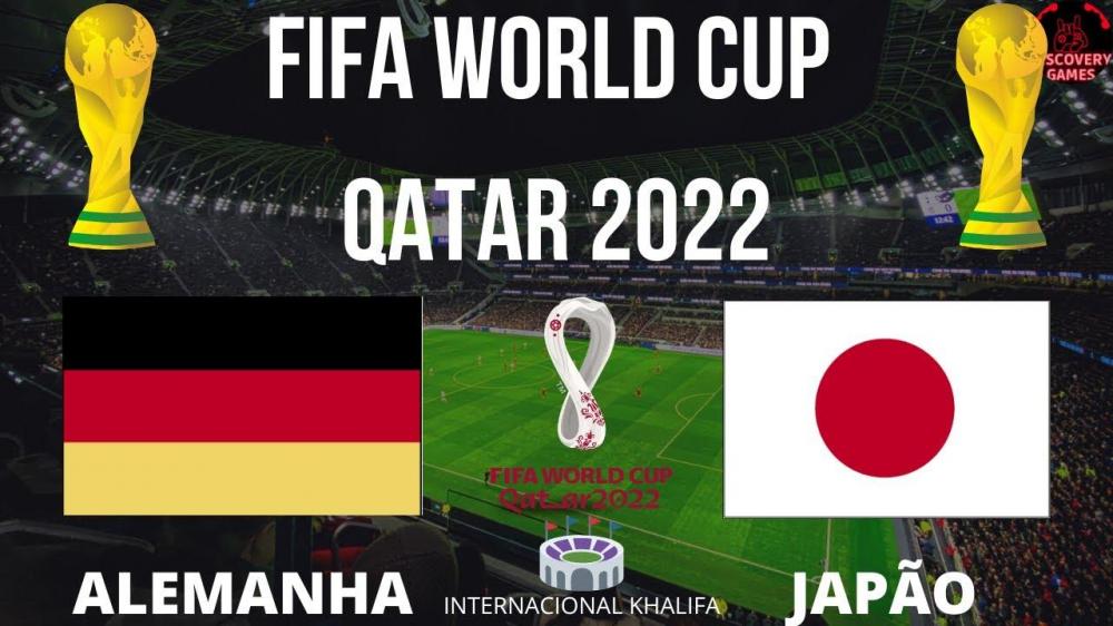Alemanha x Japão estreiam, nesta manhã (23), no estádio Khalifa