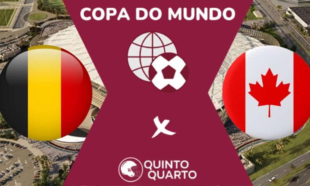 Bélgica x Canadá se enfrentam nesta tarde