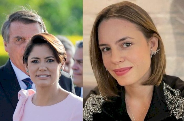 Michelle Bolsonaro convida ex-comentarista da Jovem Pan para se filiar ao PL