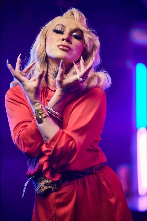 Travesti Verónica Valenttino recebeu o Shell como prêmio de melhor atriz