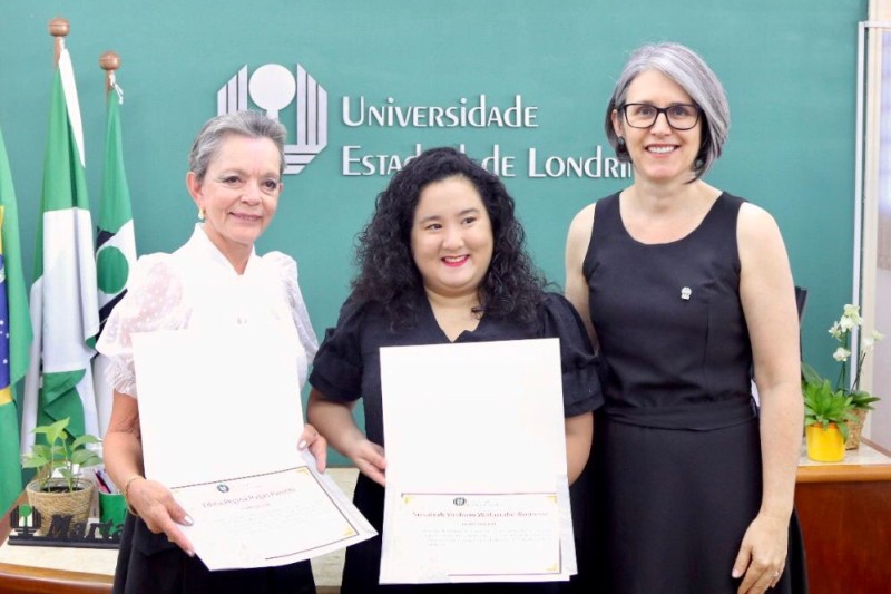 Mais jovem doutora do País em sua área de estudos, egressa da UEL recebe homenagem