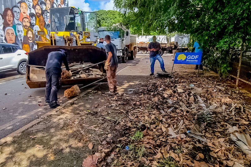 Unidade de saúde na W3 Sul recebe cuidados e nova pintura