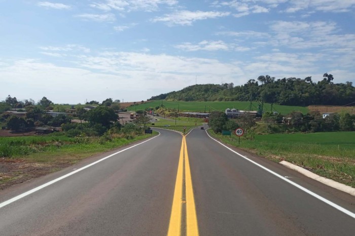 Governo atende 50 mil habitantes com reforço de segurança viária da PR-281, no Sudoeste