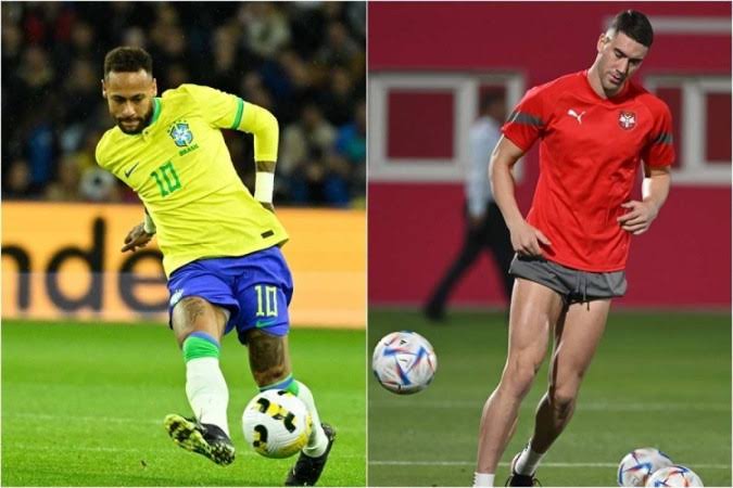 Brasil enfrenta Sérvia hoje às 15h (MS) no estádio Lusail