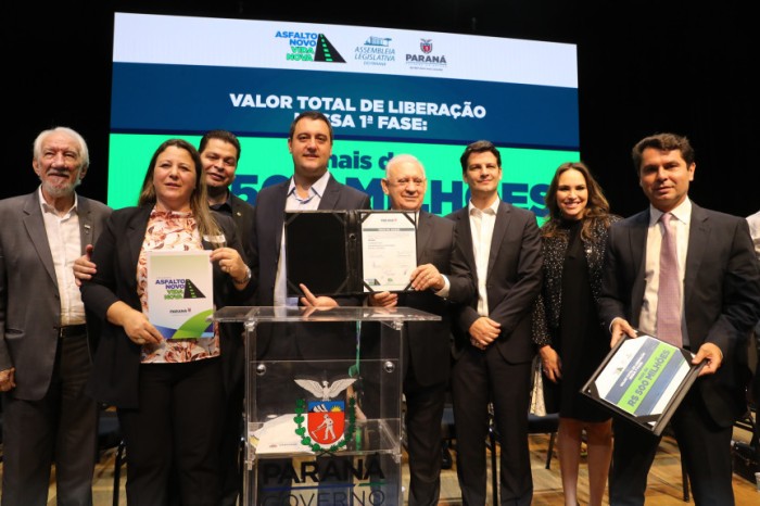 Assembleia participa do lançamento do programa “Asfalto Novo, Vida Nova”