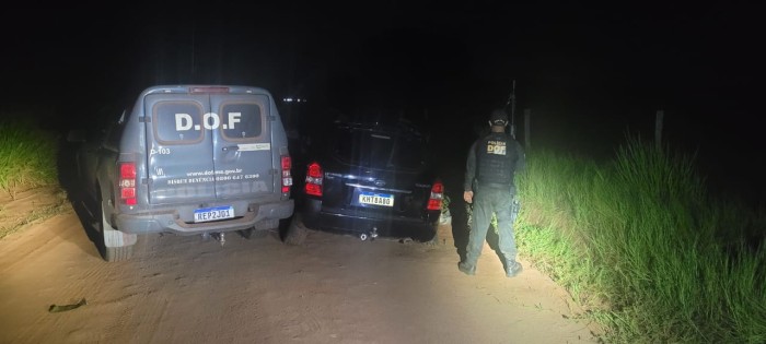 Carro furtado em Curitiba é recuperado pelo DOF em Amambai