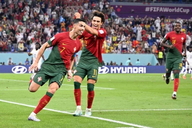 Portugal vence Gana por 3 x 2 pelo Grupo H na Copa do Catar