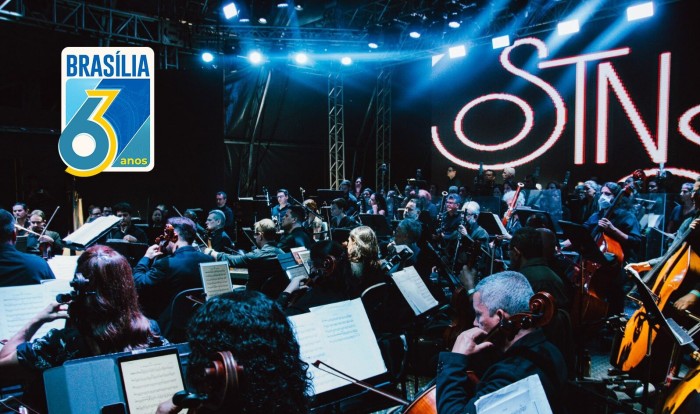 Samba e música clássica encerram programação de aniversário da capital