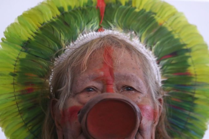 Veja imagens da homenagem ao Acampamento Terra Livre, na Câmara