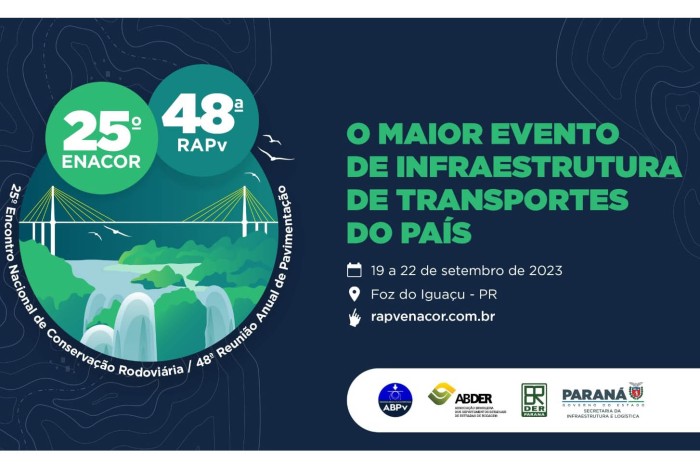 Evento sobre conservação rodoviária que acontecerá no Paraná recebe trabalhos técnicos