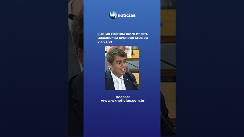 Nikolas Ferreira diz 