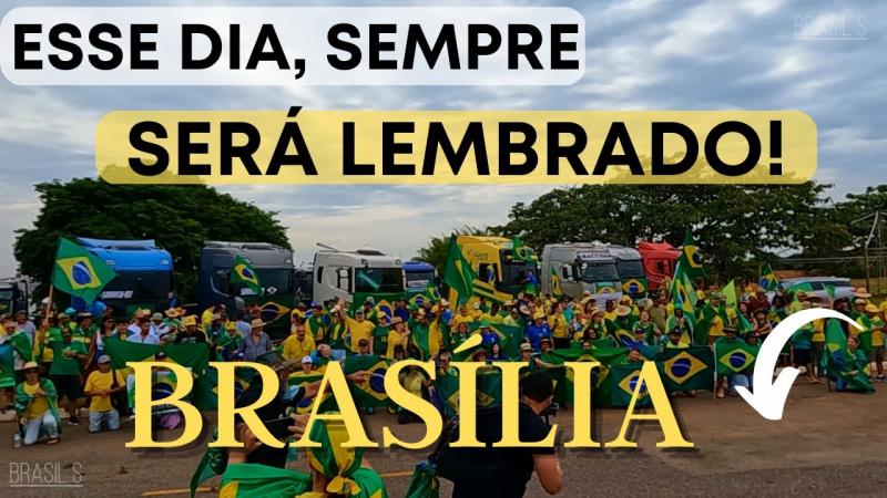 AO VIVO: Manifestantes fazem transmissão em frente ao Quartel em Brasília