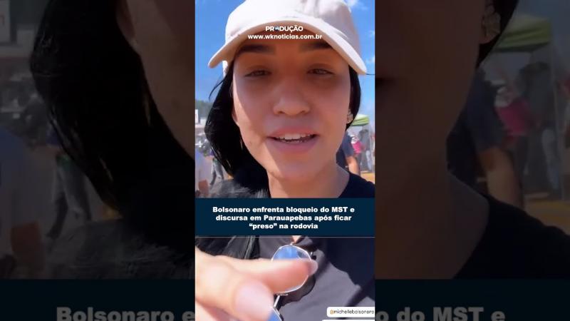 Bolsonaro enfrenta bloqueio do MST e fica 