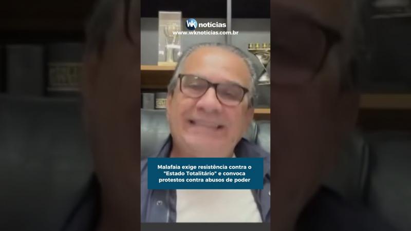  Malafaia exige resistência contra o 